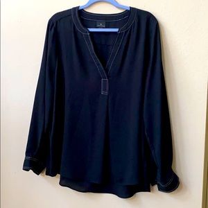Long sleeve black top